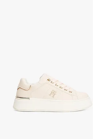 Tommy Hilfiger Baskets à lacets et monogramme TH
