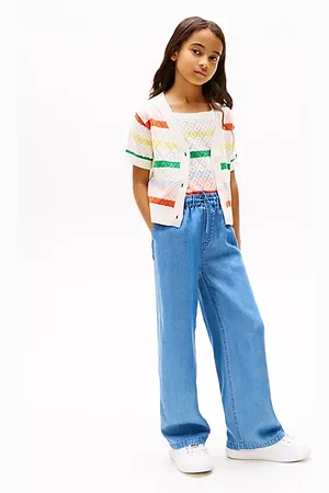 Tommy Hilfiger Pantalon large en chambray