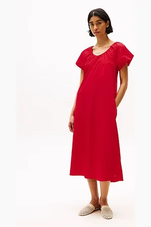 Tommy Hilfiger Robe midi décolletée