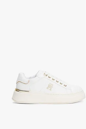 Tommy Hilfiger Baskets à lacets et monogramme TH