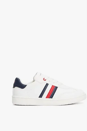 Tommy Hilfiger Baskets à contrefort contrasté et drapeau