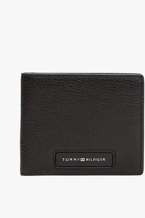 Tommy Hilfiger Portefeuille à deux volets Corporate en cuir