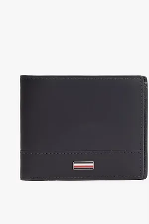 Tommy Hilfiger Portefeuille à deux volets Corporate en cuir