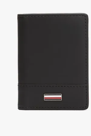 Tommy Hilfiger Portefeuille à deux volets Corporate en cuir