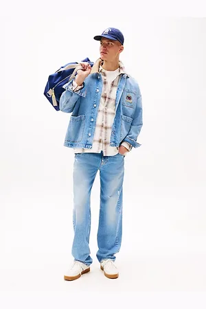 Tommy Hilfiger Jean ample à blason brodé