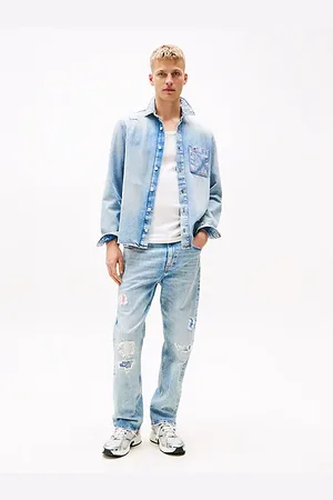 Tommy Hilfiger Jean droit Otis usé