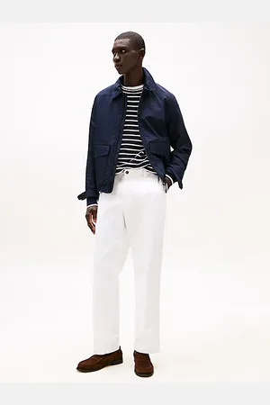 Tommy Hilfiger Chino jambe ample Greenwich avec lin