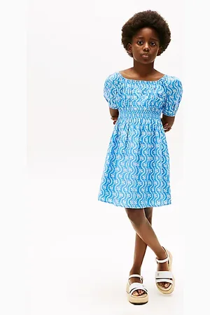 Tommy Hilfiger Robe smockée à motif fleuri