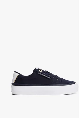 Tommy Hilfiger Baskets à bordures contrastées