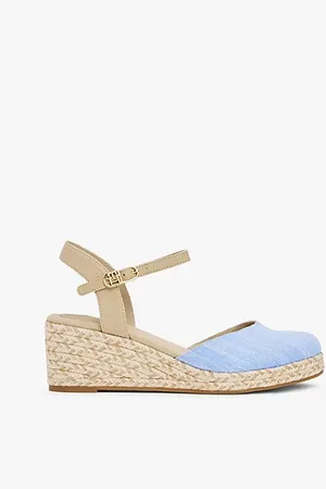 Tommy Hilfiger Espadrilles compensées en chambray