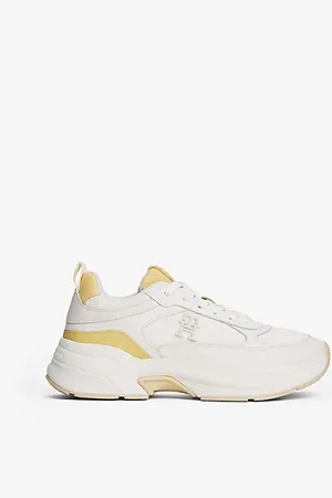 Tommy Hilfiger Baskets chunky en cuir multitexture