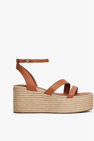 Tommy Hilfiger Espadrilles compensées en cuir
