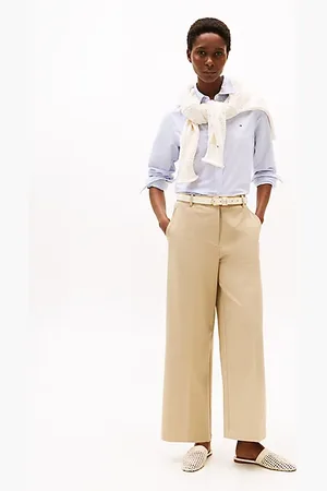 Tommy Hilfiger Pantalon court et ample infroissable