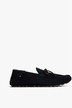 Tommy Hilfiger Mocassins de conduite crantés en daim