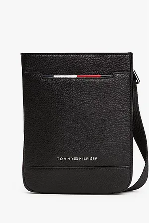 Tommy Hilfiger Sac bandoulière effet grain fin et logo