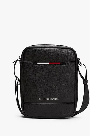 Tommy Hilfiger Sac reporter à bandoulière et logo en métal