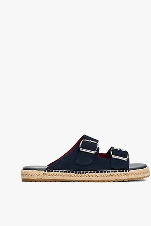 Tommy Hilfiger Sandales en daim à semelle souple et boucles