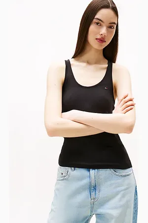 Tommy Hilfiger Débardeur côtelé à dos nageur