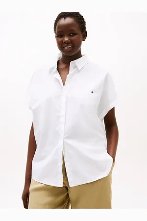 Tommy Hilfiger Chemise décontractée Curve en popeline