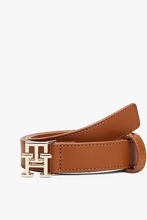 Tommy Hilfiger Ceinture en cuir à boucle plaque monogramme