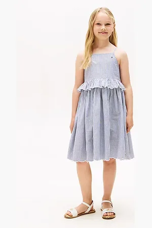 Tommy Hilfiger Robe à rayures et fines bretelles