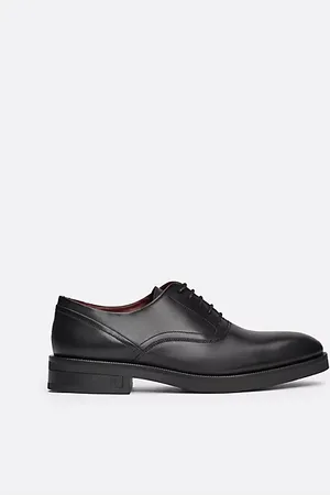 Tommy Hilfiger Derbies en cuir à monogramme TH
