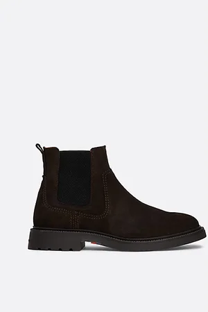 Tommy Hilfiger Bottes Chelsea légères en daim