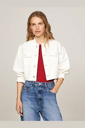 Tommy Hilfiger Bomber décontracté court en denim