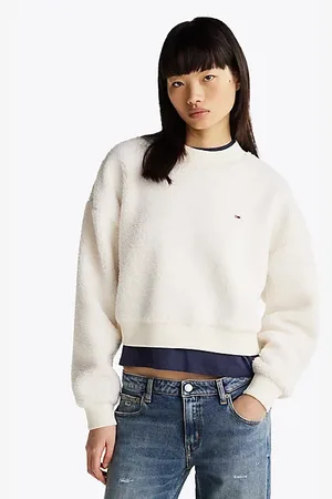 Tommy Hilfiger Sweat oversize en fourrure polaire