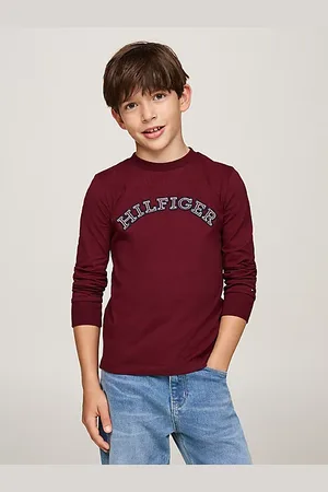 Tommy Hilfiger T-shirt Hilfiger Monotype à manches longues