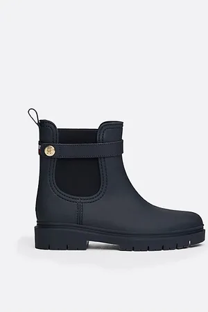 Tommy Hilfiger Bottines de pluie en caoutchouc à clou