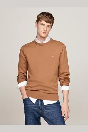 Tommy Hilfiger Pull avec cachemire à col ras-du-cou