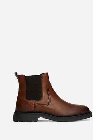 Tommy Hilfiger Bottes Chelsea légères en cuir