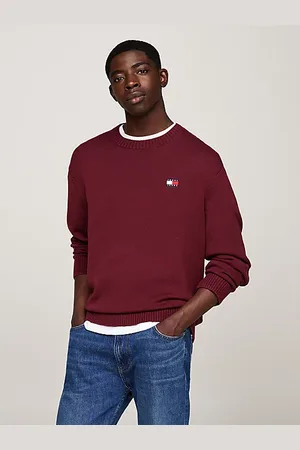 Tommy Hilfiger Pull Tommy Badge avec laine