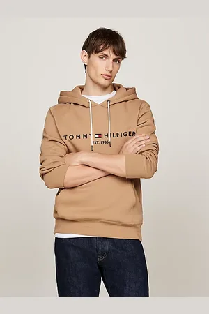 Tommy Hilfiger Sweat à capuche à cordon et logo brodé