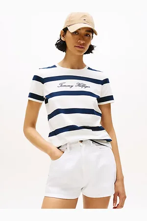 Tommy Hilfiger T-shirt à col ras-du-cou et logo brodé