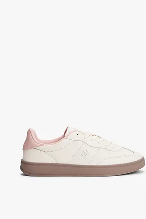 Tommy Hilfiger Baskets en cuir à monogramme TH