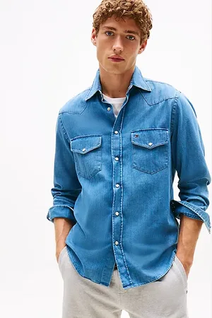 Tommy Hilfiger Chemise coupe standard en denim Western