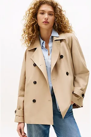 Tommy Hilfiger Trench-coat court déperlant