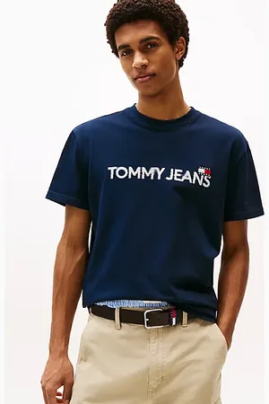 Tommy Hilfiger T-shirt à col ras-du-cou et badge Tommy