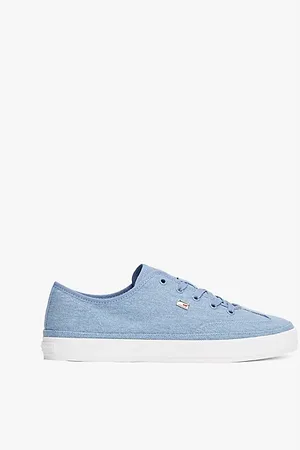 Tommy Hilfiger Baskets en toile à drapeau en émail