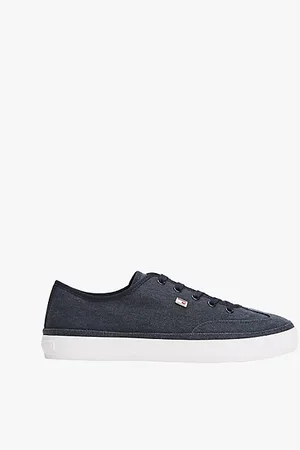 Tommy Hilfiger Baskets en toile à drapeau en émail