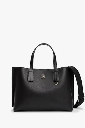 Tommy Hilfiger Cabas à plaque monogramme TH
