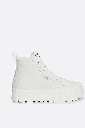 Tommy Hilfiger Baskets montantes fourrées en cuir