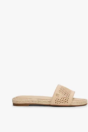 Tommy Hilfiger Espadrilles mules en maille tricotée