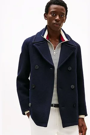 Tommy Hilfiger Caban croisé en laine majoritaire