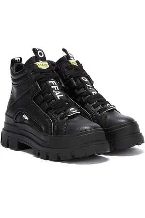 Buffalo Aspha Mid Nc Womens Black Boots