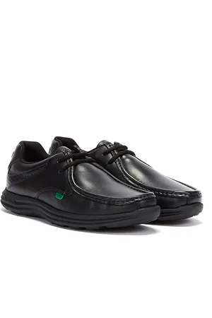 Kickers Reasan Lace Chaussures En Cuir Pour Hommes