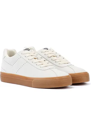 Pony Highbridge Low Baskets En Daim Blanches