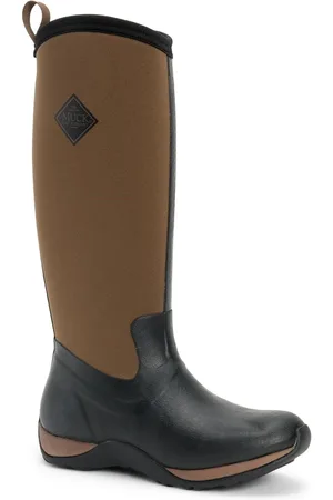 Muck Arctic Adventure Bottes De Pluie Noires/Marron